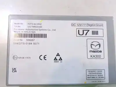 Автозапчастина б/у електронний модуль для mazda cx-5 (kf) 2.0 e-skyactiv g 165 посилання на oem iam  cqtm6ce44m 526067 kdts66dr0e kdts01845071