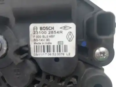 Автозапчастина б/у генератор для dacia lodgy (js_) 1.2 tce (jsay, jsm0) посилання на oem iam  f000blo4bf 2310002854r
