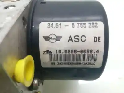 Second-hand car spare part abs for mini mini (r50, r53) cooper oem iam references  10020600984 y6u4a27g48z 6765282 6765284
