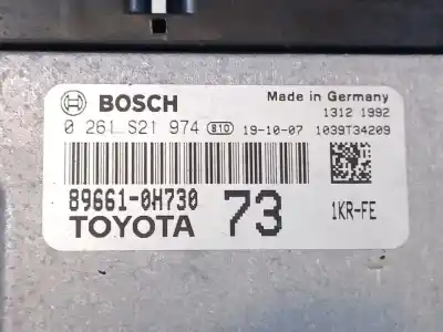 Second-hand car spare part ecu engine control for citroen c1 (pm_, pn_) 1.0 oem iam references  0261s21974 896610h730