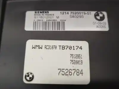 Second-hand car spare part ecu engine control for mini mini (r50, r53) cooper oem iam references  s83293 7512951 s118012001 7526784