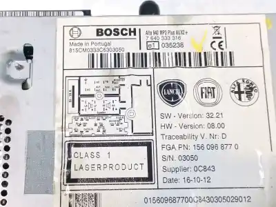 Автозапчастина б/у аудіо система / радіо cd для alfa romeo giulietta (940_) 1.6 jtdm (940fxd1a) посилання на oem iam  815cm0333c5303050 076403333162