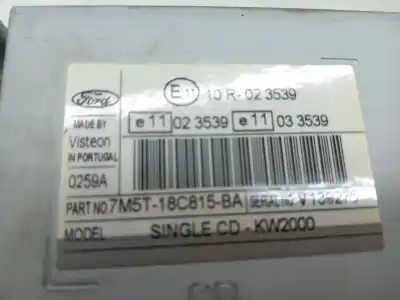 Pezzo di ricambio per auto di seconda mano impianto audio / radio cd per ford focus ii (da_, hcp, dp) 1.8 tdci riferimenti oem iam  tviv139275 7m5t18c815ba