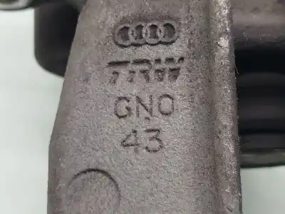 Peça sobressalente para automóvel em segunda mão pinça de travão traseira direita por audi a6 c7 (4g2, 4gc) 3.0 tdi quattro referências oem iam 3d0698671