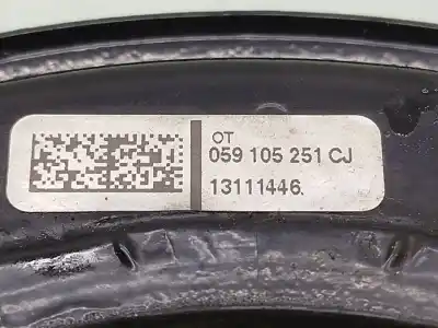 Peça sobressalente para automóvel em segunda mão polia do virabrequim por audi a6 c7 (4g2, 4gc) 3.0 tdi quattro referências oem iam 059105251cj