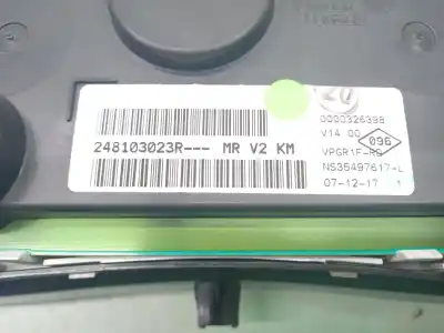 Автозапчасти б/у приборная доска за dacia lodgy (js_) 1.2 tce (jsay, jsm0) ссылки oem iam  ns35497617l 248103023r
