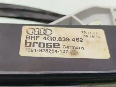 Peça sobressalente para automóvel em segunda mão elevador de vidros traseiro direito por audi a6 c7 (4g2, 4gc) 3.0 tdi quattro referências oem iam 4g0839462