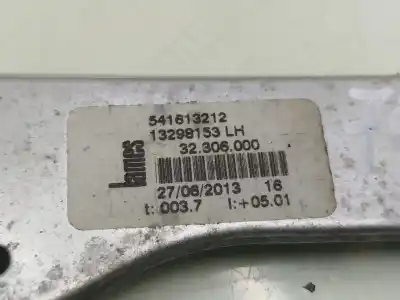 Second-hand car spare part driver left window regulator for opel corsa d (s07) 1.2 (l08, l68) oem iam references 39161986 541613212 13298153 13447038 13188490