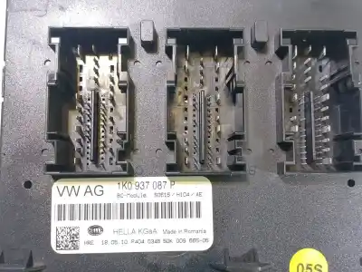 Second-hand car spare part electronic module for skoda superb ii ranchera familiar (3t5) 2.0 tdi oem iam references  5dk00966506 1k0937087p