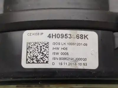 Peça sobressalente para automóvel em segunda mão comutador de piscas  por audi a6 c7 (4g2, 4gc) 3.0 tdi quattro referências oem iam 4g8953502a
