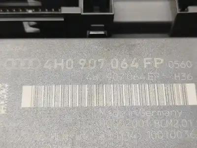 Peça sobressalente para automóvel em segunda mão módulo eletrônico por audi a6 c7 (4g2, 4gc) 3.0 tdi quattro referências oem iam 4h0907064fp