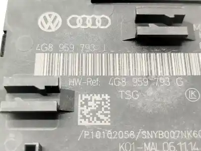 Peça sobressalente para automóvel em segunda mão módulo eletrônico por audi a6 c7 (4g2, 4gc) 3.0 tdi quattro referências oem iam 4g8959793j