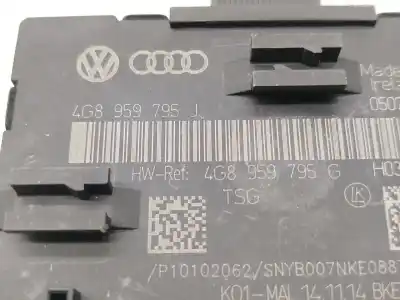 Peça sobressalente para automóvel em segunda mão módulo eletrônico por audi a6 c7 (4g2, 4gc) 3.0 tdi quattro referências oem iam 4g8959795j