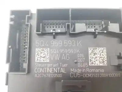 Автозапчасти б/у электронный модуль за vw t-roc (a11, d11) 1.5 tsi ссылки oem iam  a2c7678120500 5q4959593k
