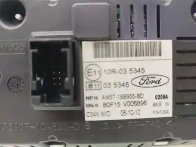 Second-hand car spare part multifunction display for ford grand c-max titanium oem iam references   am5t18b955bd