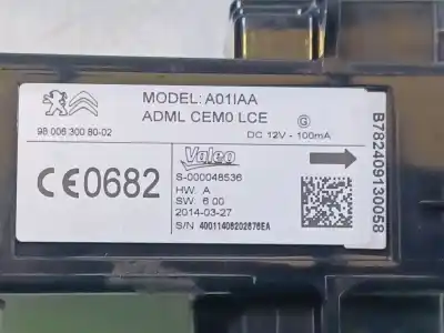Pezzo di ricambio per auto di seconda mano interruttore di avviamento per citroen c4 grand picasso ii (da_, de_) 1.6 hdi / bluehdi 115 riferimenti oem iam  s000048536 a01iaa 980063008002 Pezzo di ricambio per auto di seconda mano interruttore di avviamento per citroen c4 grand picasso ii (da_, de_) 1.6 hdi / bluehdi 115 riferimenti oem iam  s000048536 a01iaa 980063008002