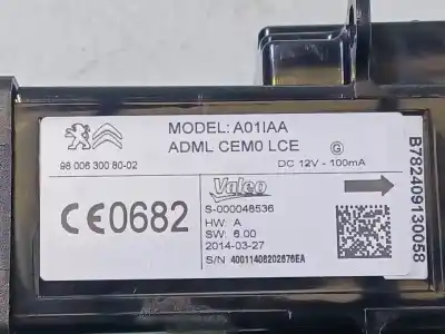 Pezzo di ricambio per auto di seconda mano interruttore di avviamento per citroen c4 grand picasso ii (da_, de_) 1.6 hdi / bluehdi 115 riferimenti oem iam  s000048536 a01iaa 980063008002 Pezzo di ricambio per auto di seconda mano interruttore di avviamento per citroen c4 grand picasso ii (da_, de_) 1.6 hdi / bluehdi 115 riferimenti oem iam  s000048536 a01iaa 980063008002