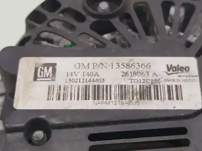 Автозапчастина б/у генератор для opel astra j lim. selective посилання на oem iam  2618063a 13586366