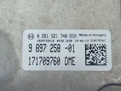 Автозапчастина б/у ебу контролер двигуна для mini mini countryman (f60) cooper se all4 посилання на oem iam  171709760dme 0261s21740 989725801