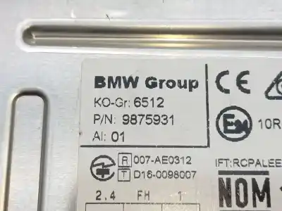 Автозапчастина б/у аудіо система / радіо cd для mini mini countryman (f60) cooper se all4 посилання на oem iam   9875931