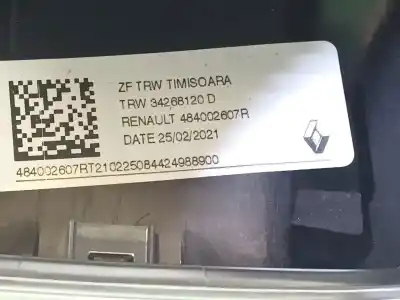 Peça sobressalente para automóvel em segunda mão volante por renault clio v (b7_) 1.6 e-tech 145 (b7mu) referências oem iam  34268120d 484002607r