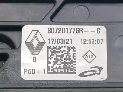 Автозапчасти б/у регулятор стекла переднего правого за renault clio v (b7_) 1.6 e-tech 145 (b7mu) ссылки oem iam   807201776r