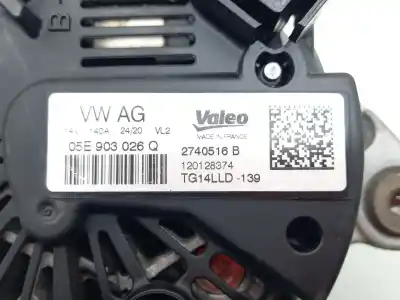 Автозапчасти б/у генератор за vw t-roc (a11, d11) 1.5 tsi ссылки oem iam  2740516b 05e903026q