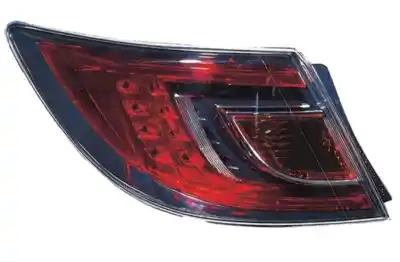 Peça sobressalente para automóvel em segunda mão FAROLIM TRASEIRO ESQUERDO por MAZDA 6 SEDÁN (GH)  Referências OEM IAM GS1F51160K  3350511