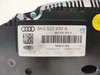 Автозапчастина б/у панель інструментів для audi a4 b8 avant (8k5) 1.8 tfsi посилання на oem iam  503001523105 8k0920930a