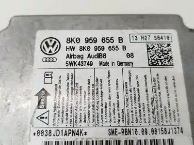 Автозапчастина б/у комплект подушки безпеки для audi a4 b8 avant (8k5) 1.8 tfsi посилання на oem iam   8k1857041