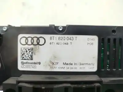Автозапчастина б/у клімат-контроль для audi a4 b8 avant (8k5) 1.8 tfsi посилання на oem iam  a2c53307430 8t1820043t