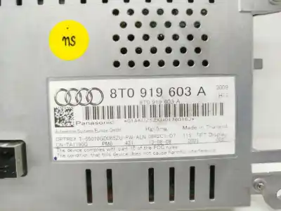 Second-hand car spare part multifunction display for audi a4 b8 avant (8k5) 1.8 tfsi oem iam references   8t0919603a