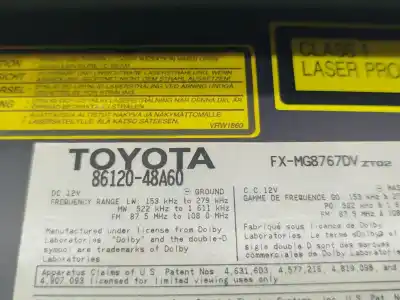 Автозапчасти б/у аудиосистема / радио cd за lexus rx (_u3_) 400h (mhu38_) ссылки oem iam  fxmg8767dv 8612048a60