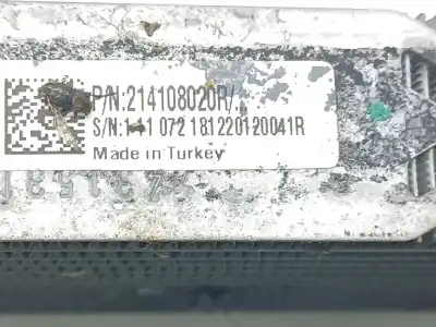 Автозапчасти б/у водяной радиатор за renault clio v (b7_) 1.6 e-tech 145 (b7mu) ссылки oem iam   214108020r