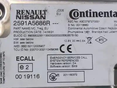 Автозапчасти б/у электронный модуль за renault clio v (b7_) 1.6 e-tech 145 (b7mu) ссылки oem iam  a3c0797270001 2591a5686r