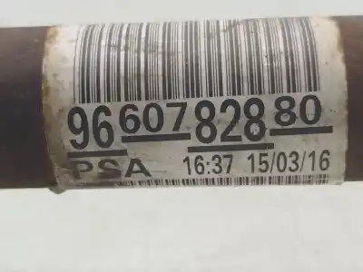 Second-hand car spare part front right transmission for citroen berlingo furgoneta/monovolumen (b9) 1.6 bluehdi 100 oem iam references   9660782880