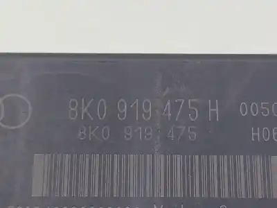 Second-hand car spare part electronic module for audi q5 (8rb) 2.0 tdi quattro oem iam references  8k0919475 8k0919475h