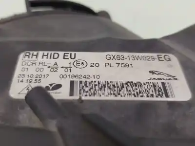Автозапчастина б/у права фа для jaguar f-pace (x761) 3.0 sdv6 awd посилання на oem iam   gx6313w029eg