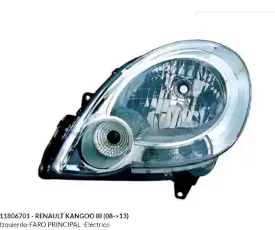 Автозапчастина б/у ліва фара для RENAULT KANGOO / GRAND KANGOO II (KW0/1_) 1.5 DCI 105 (KW0F) Посилання на OEM IAM 7701068181 5530031 11806701