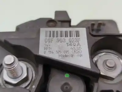Second-hand car spare part alternator for volkswagen passat b6 variant (3c5) 2.0 fsi oem iam references  0124525091 28-4773 06f903023f
