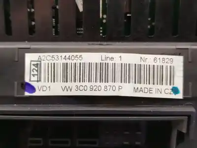 Автозапчасти б/у приборная доска за volkswagen passat b6 variant (3c5) 2.0 fsi ссылки oem iam  a2c53144055 3c0920870p