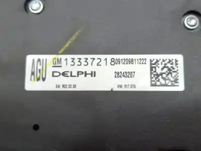 Second-hand car spare part audio system / radio cd for opel astra j (p10) 1.7 cdti (68) oem iam references 13360091 28243207 091209b11222 13337218 1781033