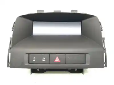 Gebrauchtes Autoersatzteil Multifunktionsdisplay zum OPEL ASTRA J (P10) 1.7 CDTI (68) OEM-IAM-Referenzen 13267984 NS009035022 565412769 1236015