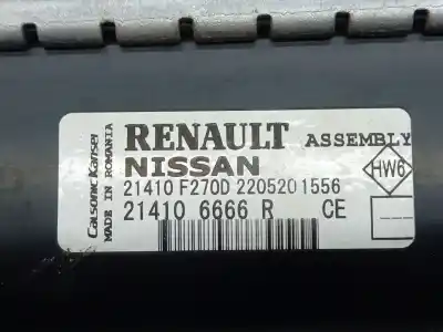 Автозапчасти б/у водяной радиатор за renault captur ii (hf_) tce 130 (hfmf) ссылки oem iam 214106666r 2205201556 21410f270d