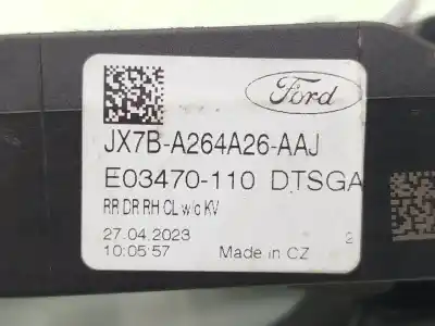 Автозапчастина б/у права зовнішня ручка для ford focus iv (hn) 1.0 ecoboost mhev посилання на oem iam   jx7ba264a26aaj