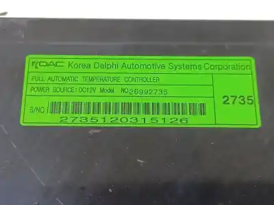 Автозапчасти б/у отопление / кондиционирование воздуха за chevrolet captiva (c100, c140) 2.2 d 4wd ссылки oem iam 20992735 2735120315126 