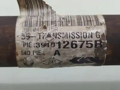 Pièce détachée automobile d'occasion transmission avant gauche pour renault master iii furgón (fv) 2.3 dci 125 fwd (fv0c, fv0d, fv0g, fv0h, fv0j, fv0k) références oem iam 391016979r  391012675r