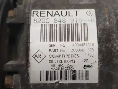 İkinci el araba yedek parçası klima kompresörü için renault master iii furgón (fv) 2.3 dci 125 fwd (fv0c, fv0d, fv0g, fv0h, fv0j, fv0k) oem iam referansları 8200848916 z0006687b 51-0634 4034481015