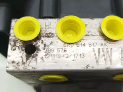 Автозапчастина б/у абс для skoda fabia ii (542) 1.2 12v посилання на oem iam 6r0614517agbef 269576 6r0907379at 6r0907379as 6r0614517ak