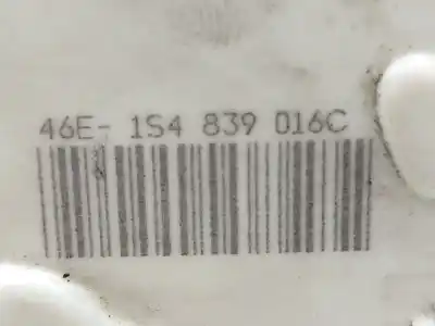 Автозапчастина б/у замок заднього правого дверя для skoda fabia ii (542) 1.2 12v посилання на oem iam 5n0839016r  1s4839016c